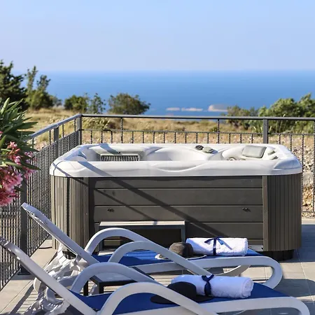 Luxury Violeta With Stunning Sea View And Pool 빌라 *